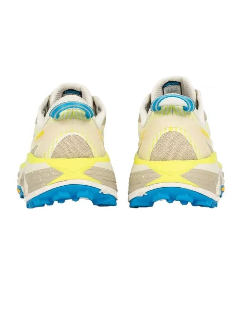 Mafate Speed 2 Outdoor Running Shoes Beige/Yellow/Blue For Men/Women