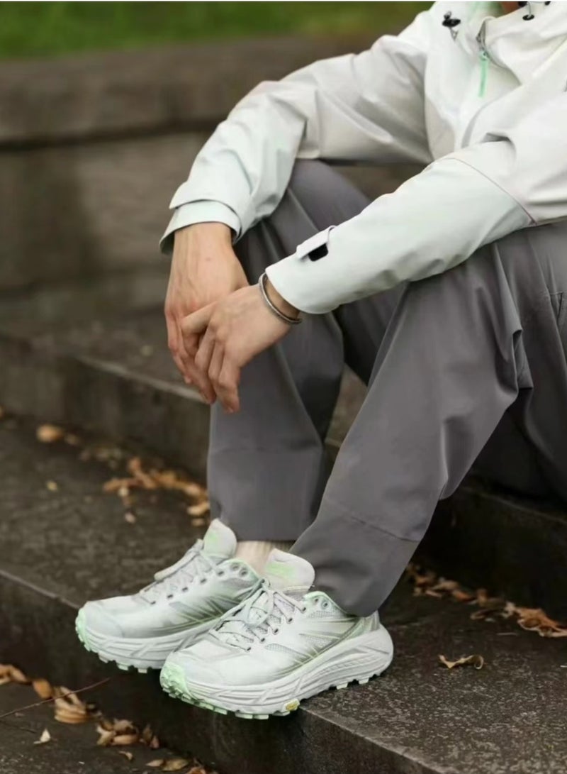 Mafate Speed 2 Outdoor Running Shoes Grey/Green For Men/Women