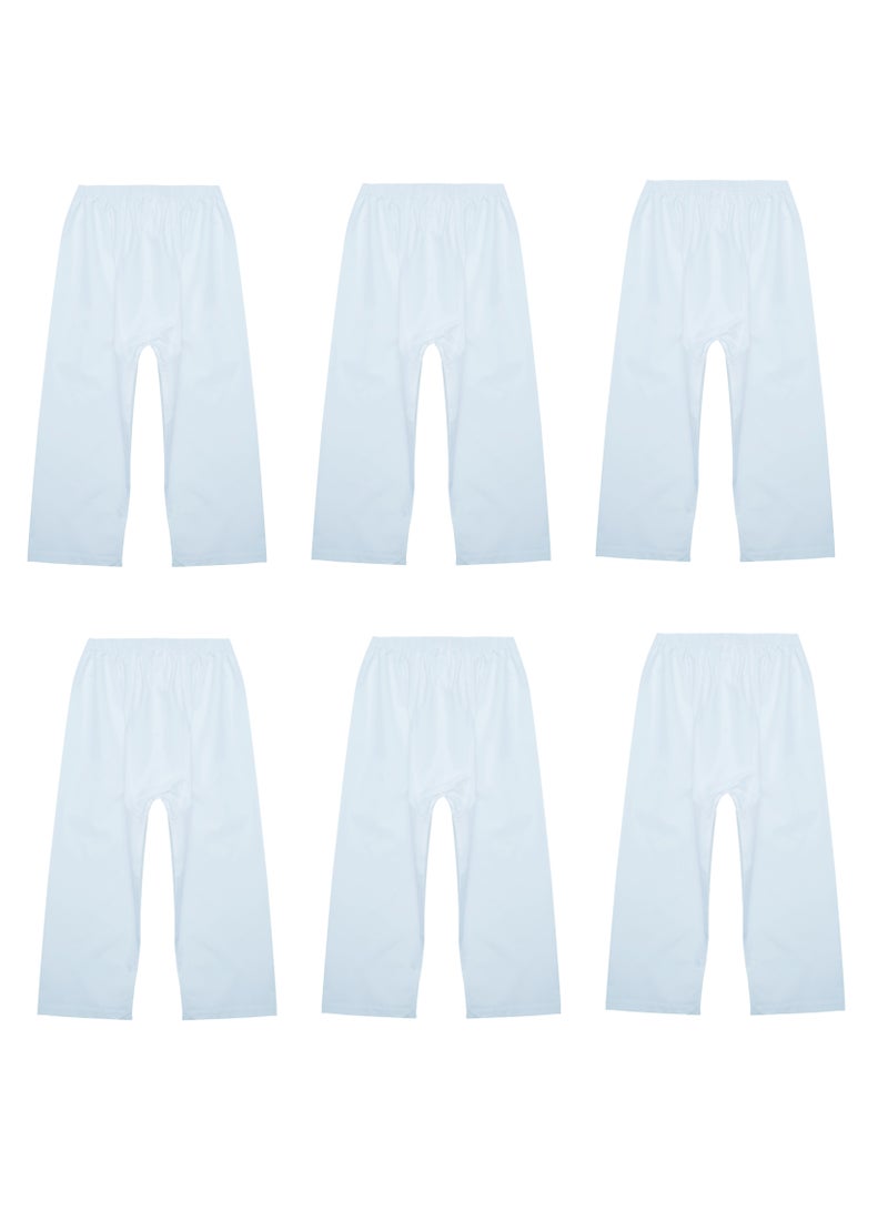 John Gladstone Mens Arabic Pants White pack of 6