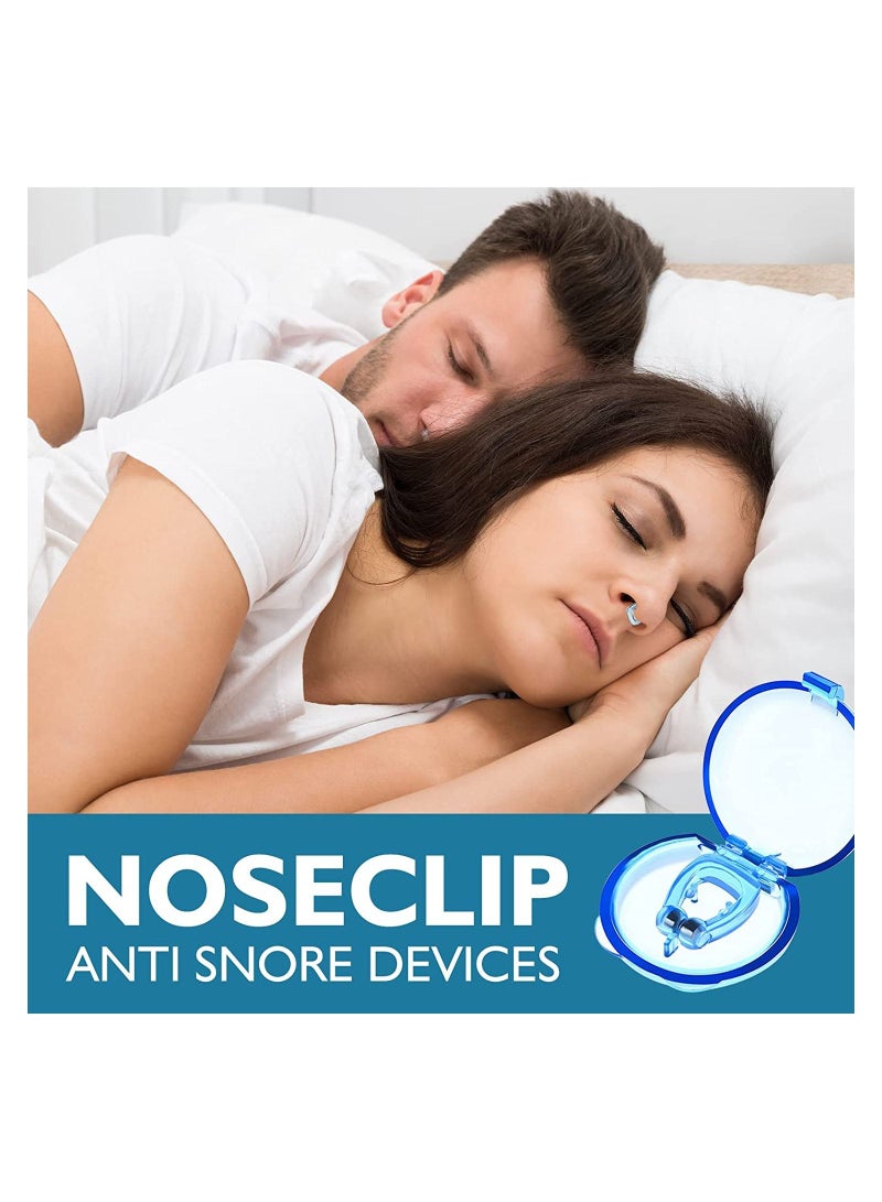 Snore Stopper Clipple Anti Snoring Device Silicone Nose Clip Magnetic Nasal Dilator Provide The Effective Solution to Stop 5PCS