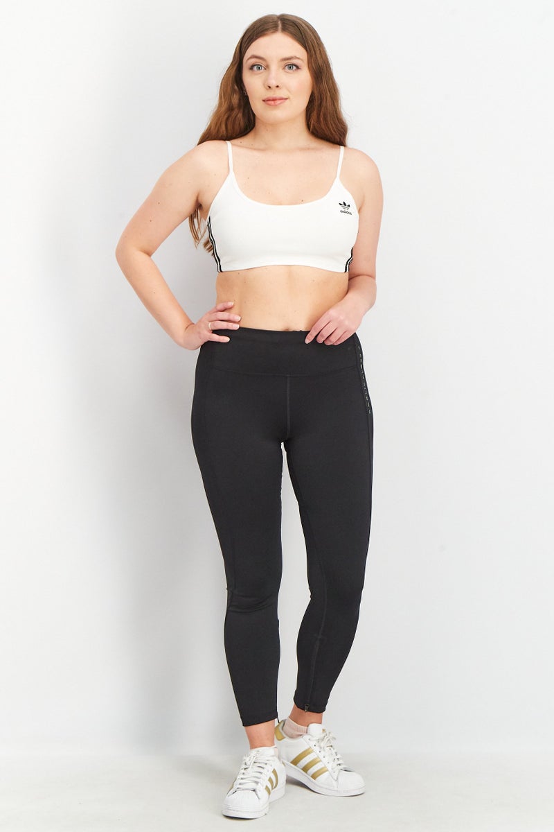 Women Sportswear Fit Running Leggings, Black