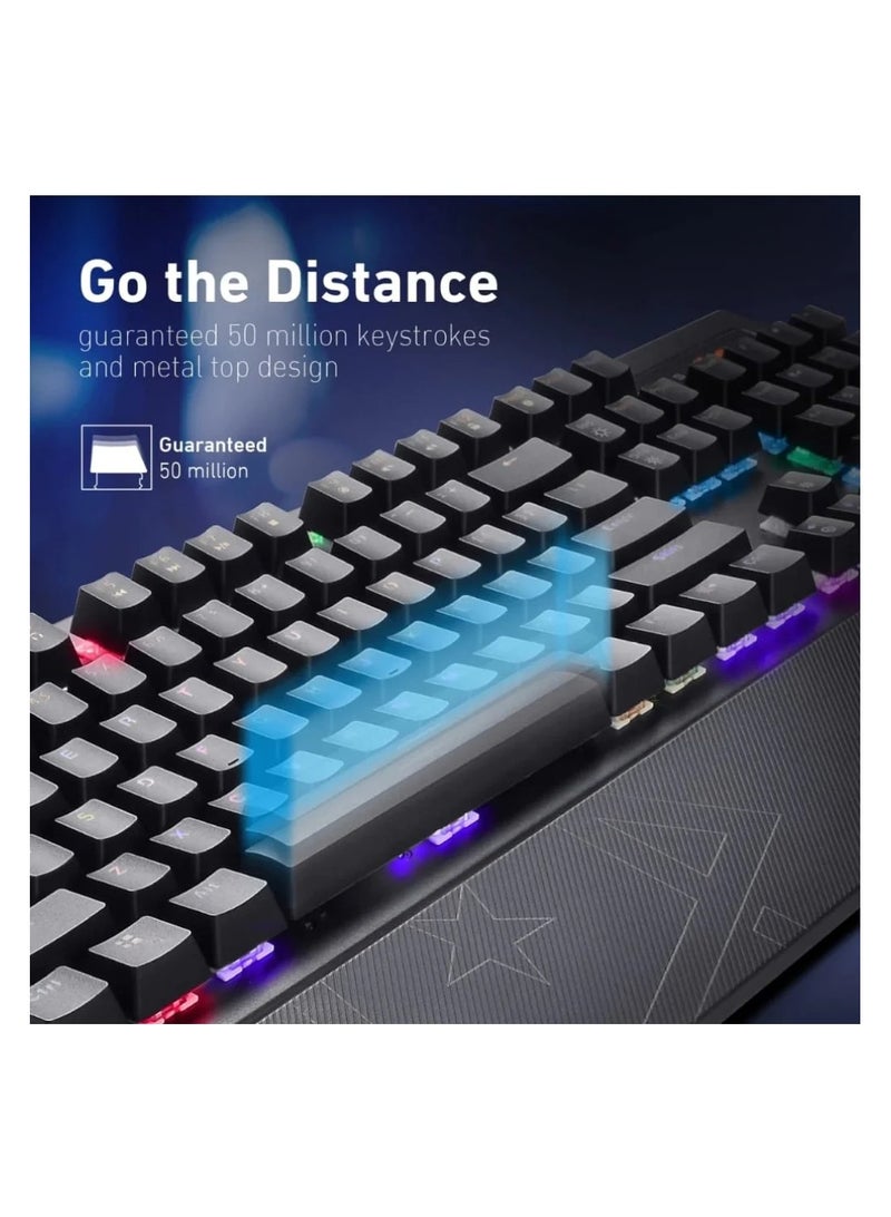 Toucan Pro-Gamer Mechanical Wired Gaming Keyboard