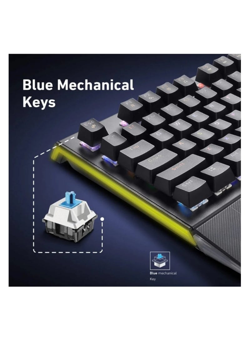 Toucan Pro-Gamer Mechanical Wired Gaming Keyboard