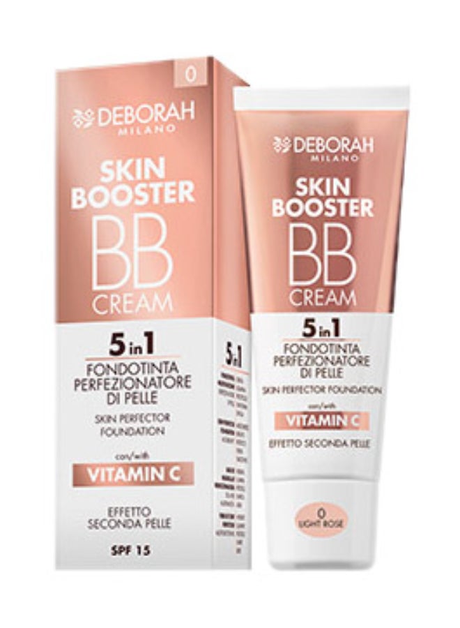 Skin Booster Bb Cream 5 In 1 Skin Perfector Foundation 0 - Light Rose