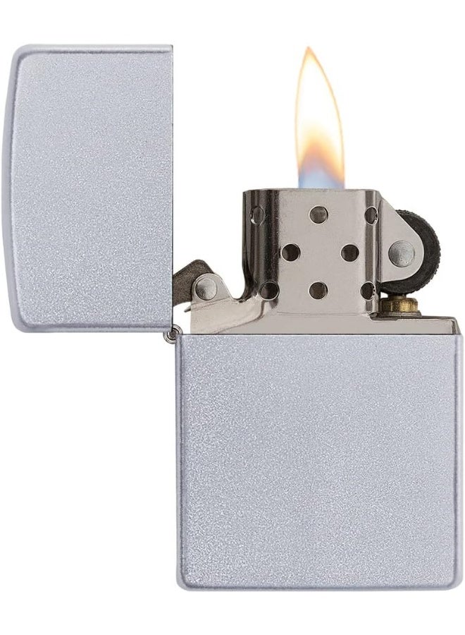 Satin Chrome Pocket Lighter