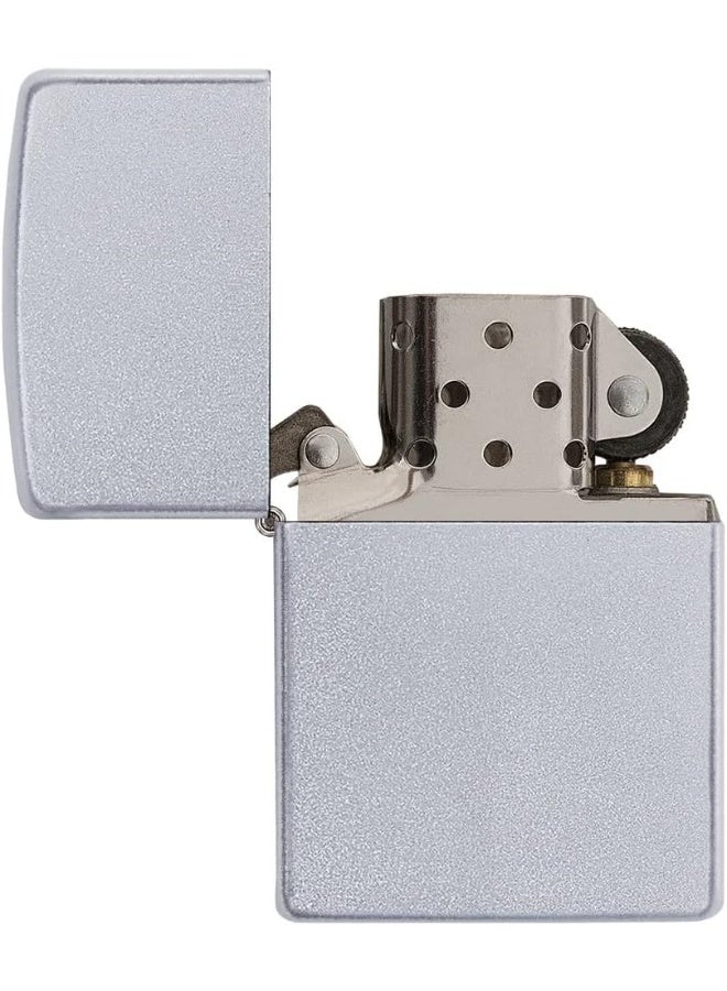 Satin Chrome Pocket Lighter