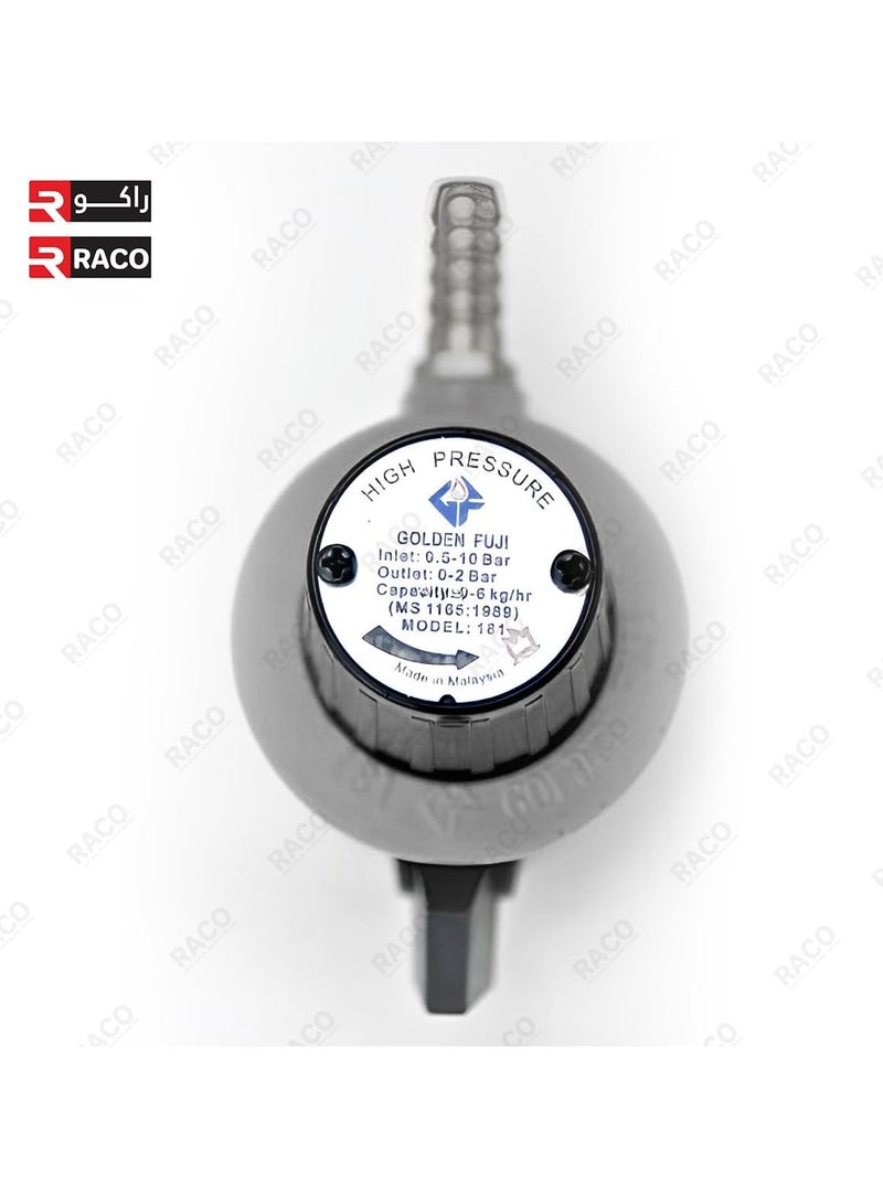 RACO Golden Fuji LPG Gas High-Pressure Regulator 21mm Malaysia