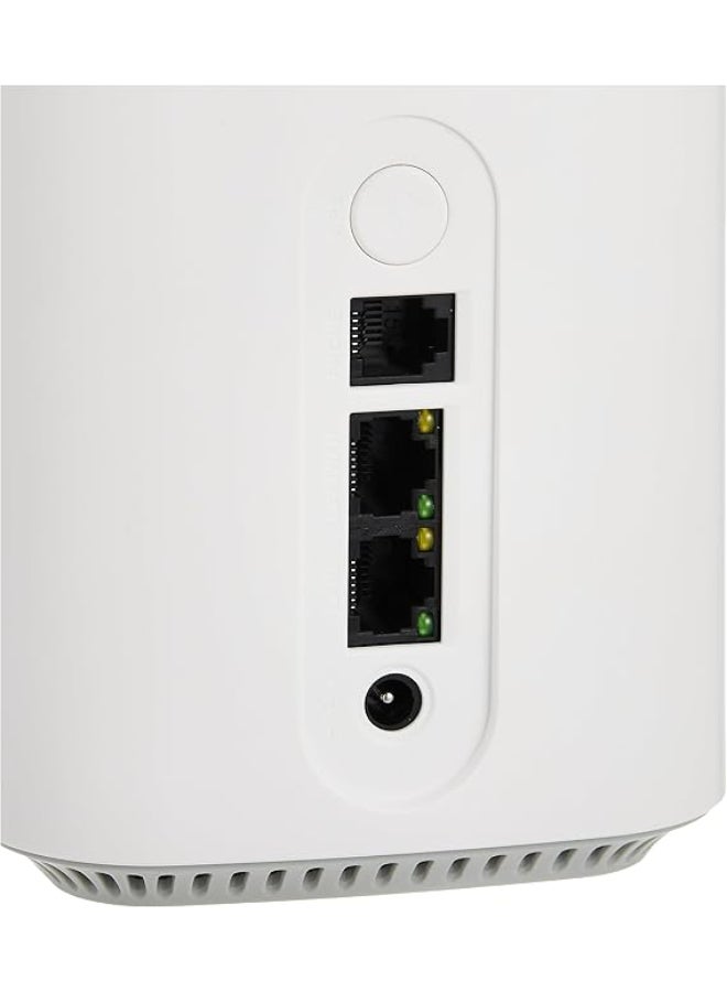 DWR 2000M 5G AX1800 router with 4 x Gigabit LAN ports, 1 x Gigabit WAN port, 1 x FXS port, 1 x USB 3.0 Routers White