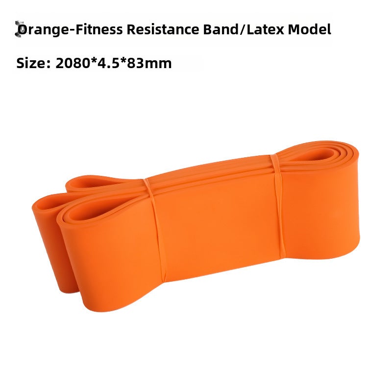Elastic Resistance Bands for Fitness and Yoga Training Latex Orange (200-230lb)