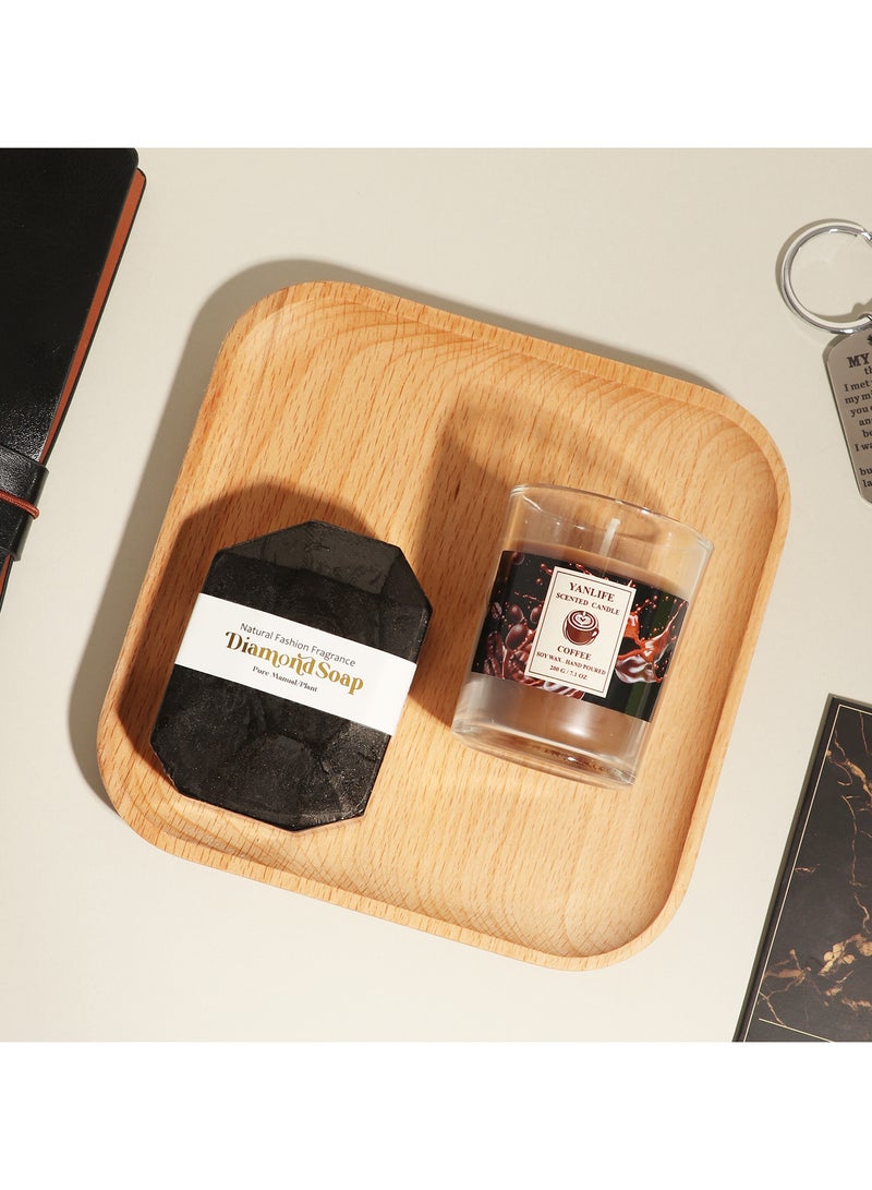 Gift Baskets for Men - Birthday Gift Box Set Contains 12 Items Inspirational Gifts Relaxing Spa Treatment Packages for Men Friendship Friend Gifts for Men