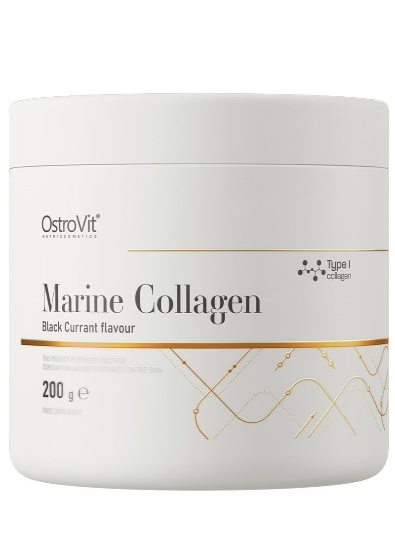 Marine Collagen, Black Currant Flavour 200 g