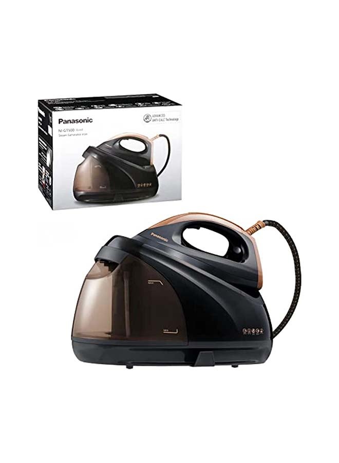 Steam Generator Dual Boiler Optimal Care Plus Advanced Anti Calc 1.8 L 2400 W NI-GT500NTH Black/Brown