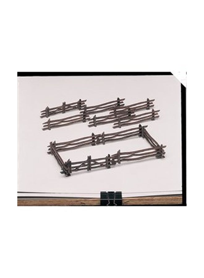 12-Piece Trains Rustic Fence 45984