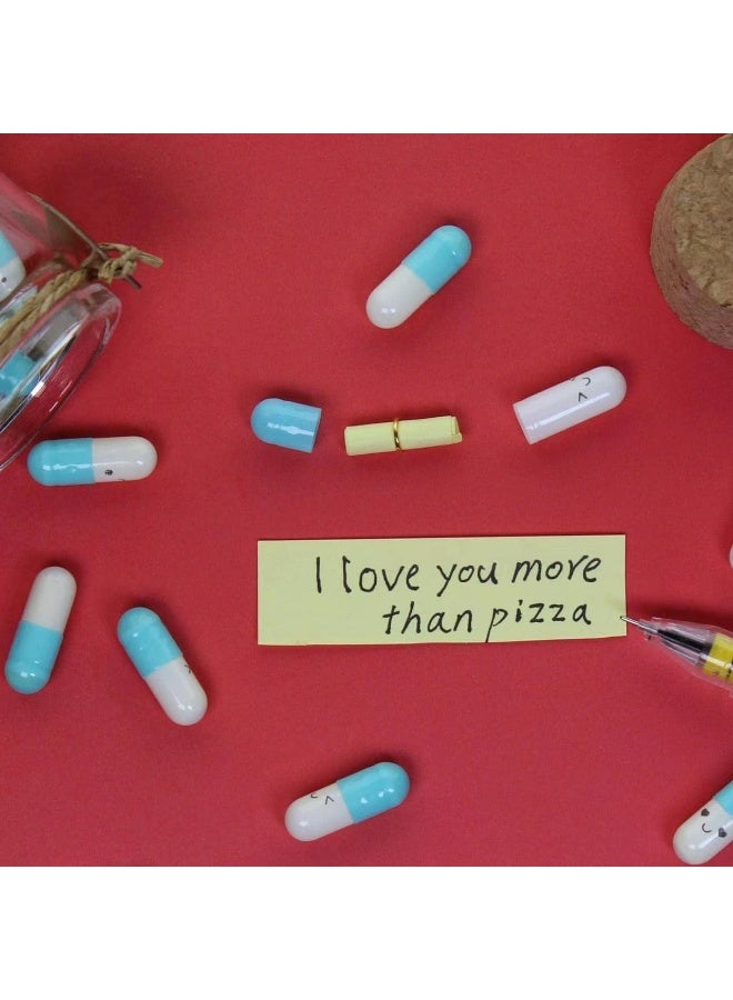 Capsule Message Valentines Day Gifts for Her Him Boyfriend Girlfriend Mom (Mixed Color 90pcs)