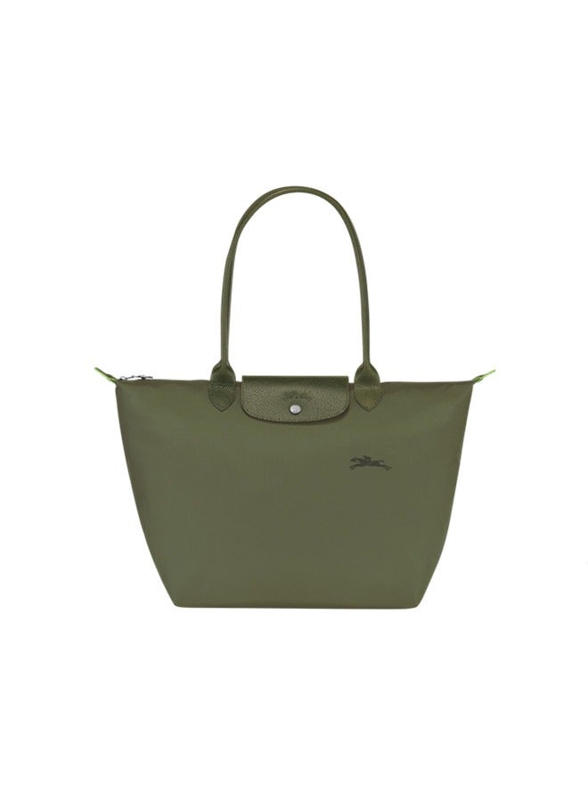 women's Classic Fashion Versatile Large Handbag, Shopping Bag, Shoulder Bag, Handbag Forest Green