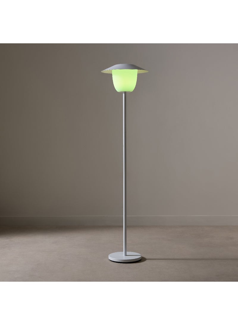 Solin Waterproof RGB LED Solar Floor Lamp with Remote and 20-Hour Battery 36.5 x 150 x 36.5 cm