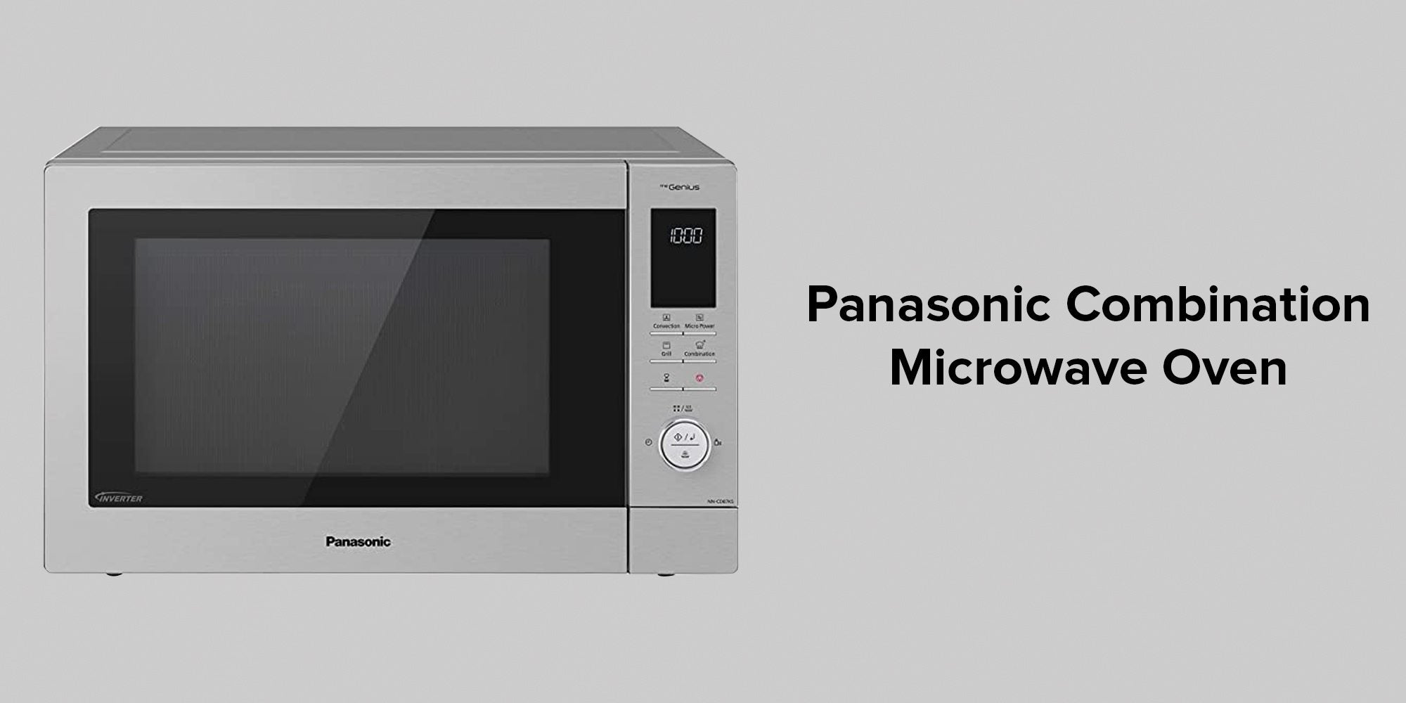 Stainless Steel Microwave Oven 34 L NN-CD87KSKPQ Silver