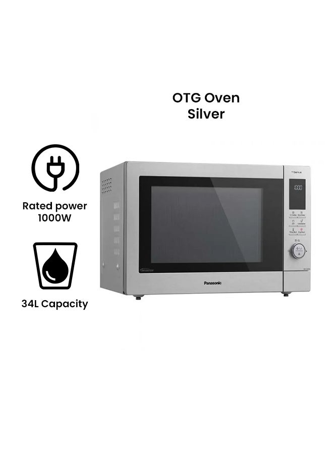 Stainless Steel Microwave Oven 34 L NN-CD87KSKPQ Silver