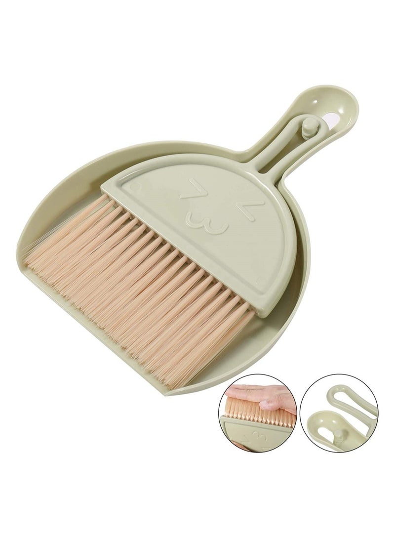 1 Piece Mini Dustpan and Brush Set Small Broom and Dustpan Cleaning Brush