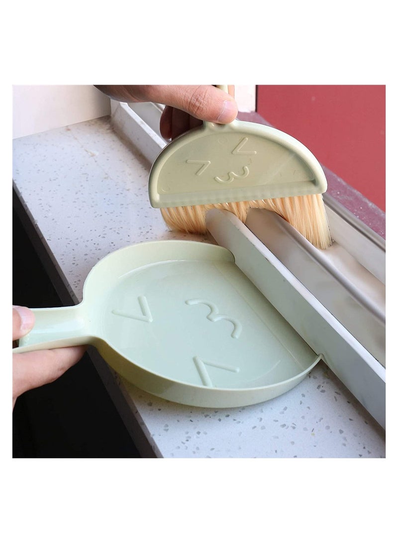 1 Piece Mini Dustpan and Brush Set Small Broom and Dustpan Cleaning Brush