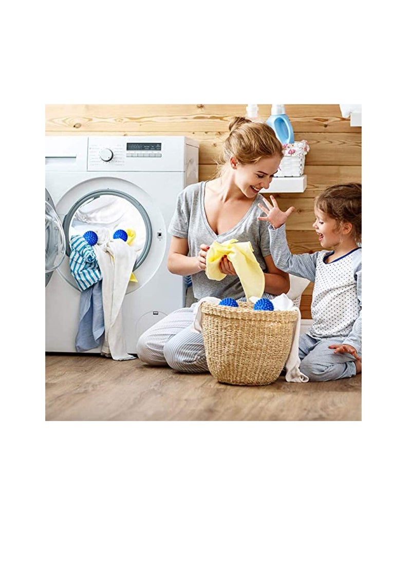 Laundry Dryer Balls - Clothes Will Come Out Soft, Fluffy, Fewer Wrinkles and Less Static Cling. A Natural and Better Alternative to Fabric Softener. Reduce Drying Time