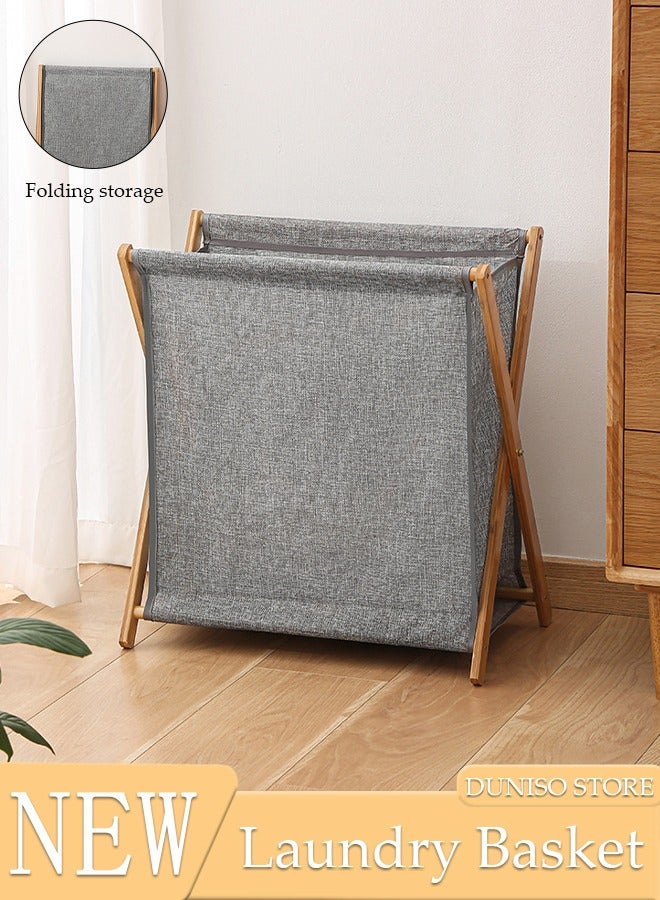 Foldable Large Laundry Basket Waterproof Storage Washing Basket Collapsible Rolling Laundry Hamper Large Dirty Clothes Storage Basket For Bedroom Living room Bathroom