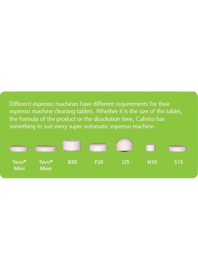 S15 High Performance Espresso Machine Cleaning Tablets (8 Tablets Blister)