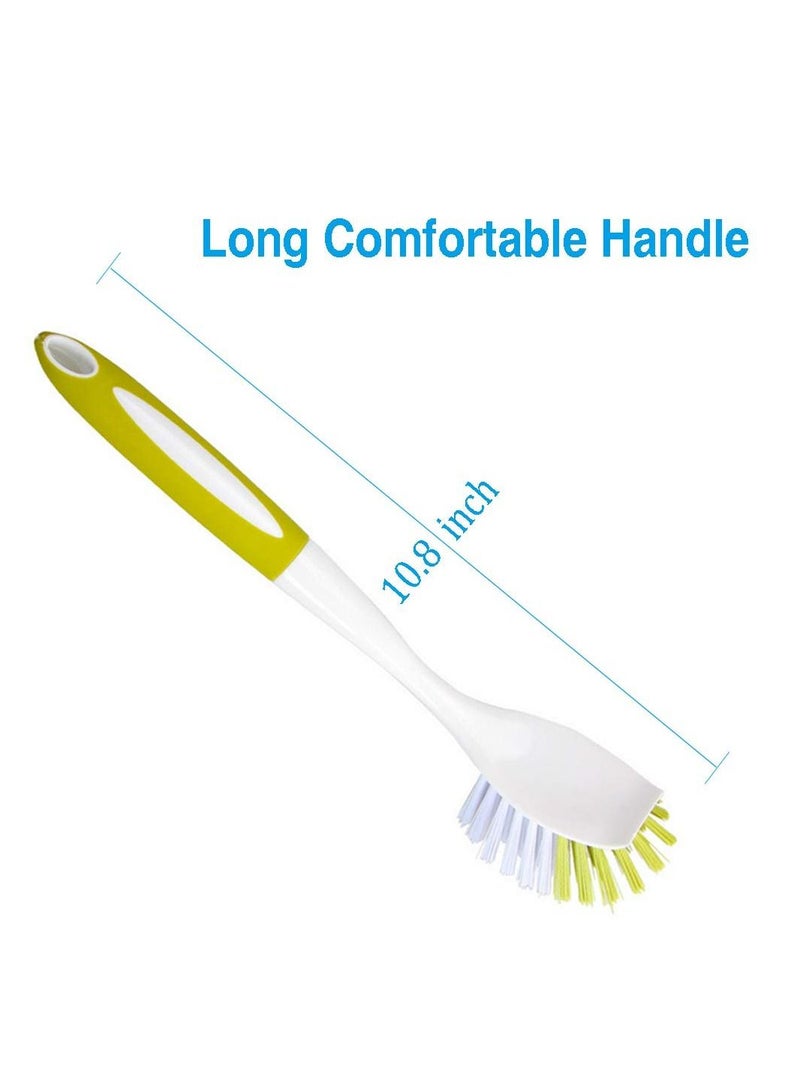 3 Pieces Pot Cleaning Tool Long Handle Brush Cleaning Brush