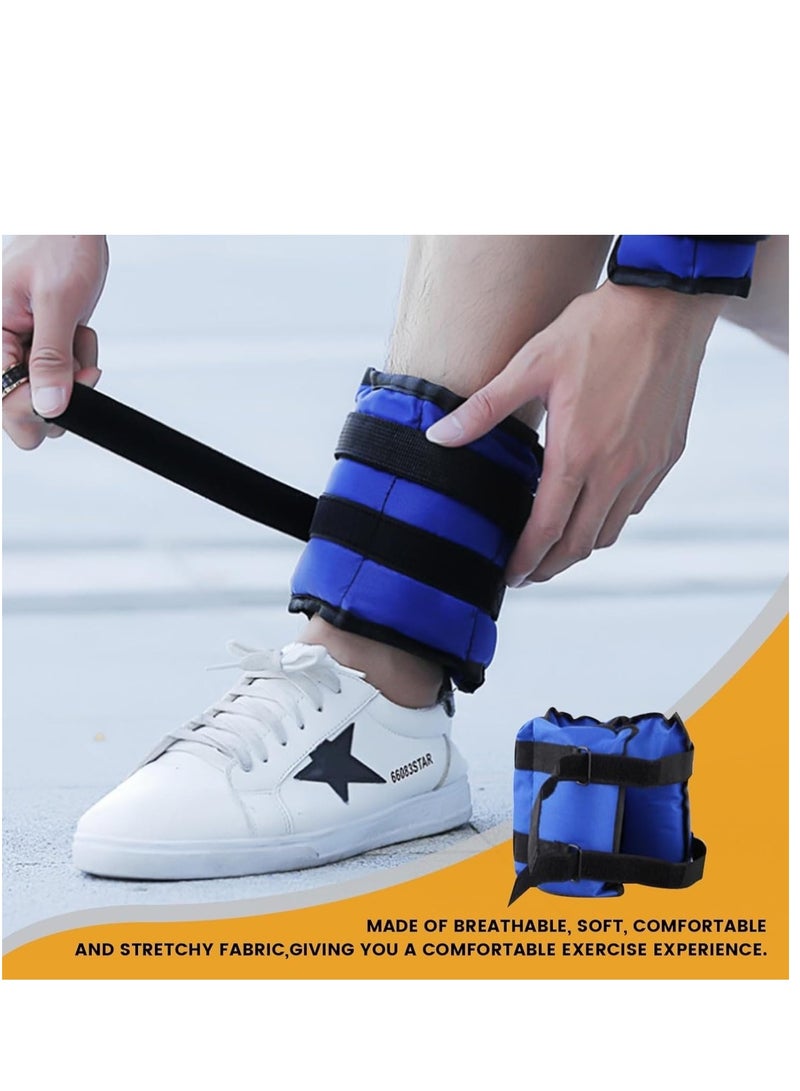 Spall Ankle And Wrist Weight Fully Adjustable Strap For Men Women Kids Weighted Ankle Fitness Workout Walking Running Jogging Exercise Gym