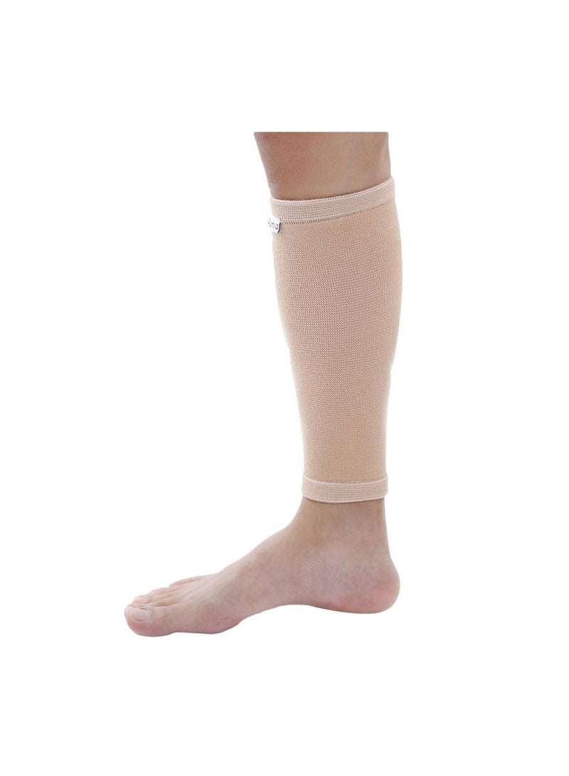 Elastic Calf Support Beige Xxl