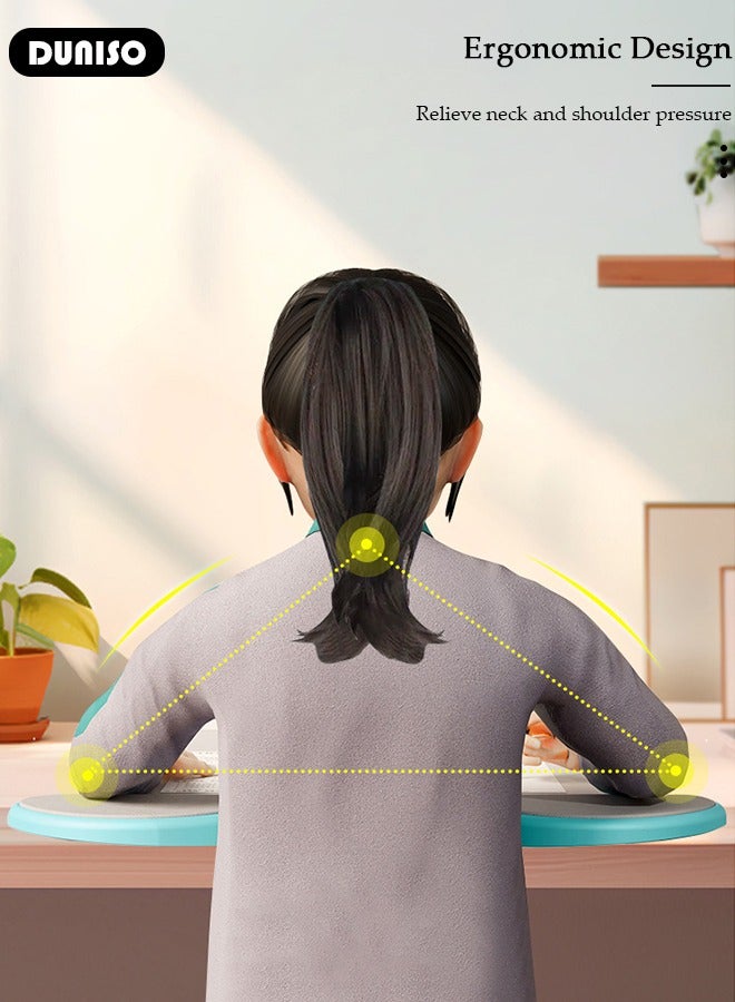 Kid Sitting Posture Corrector, Writing Reading Frame T- Shaped Support, Anti Myopia Children Vision Protector Posture Trainer for Home Office School