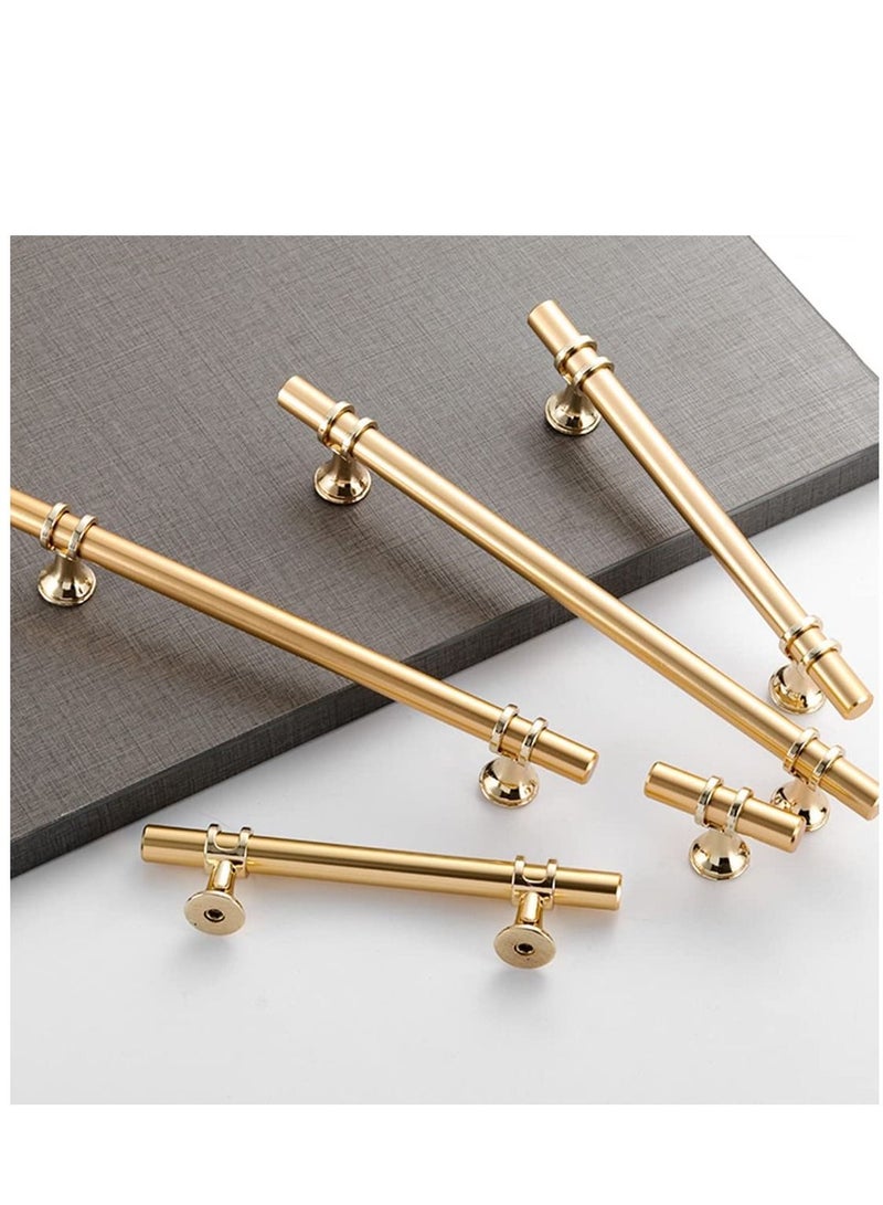 Kitchen Wardrobe Handles with Screws Zinc Alloy Cabinet Cupboard Handle Pull Handle Door Handle Set for Kitchen Drawer Bedroom Furniture 2PCS 160mm