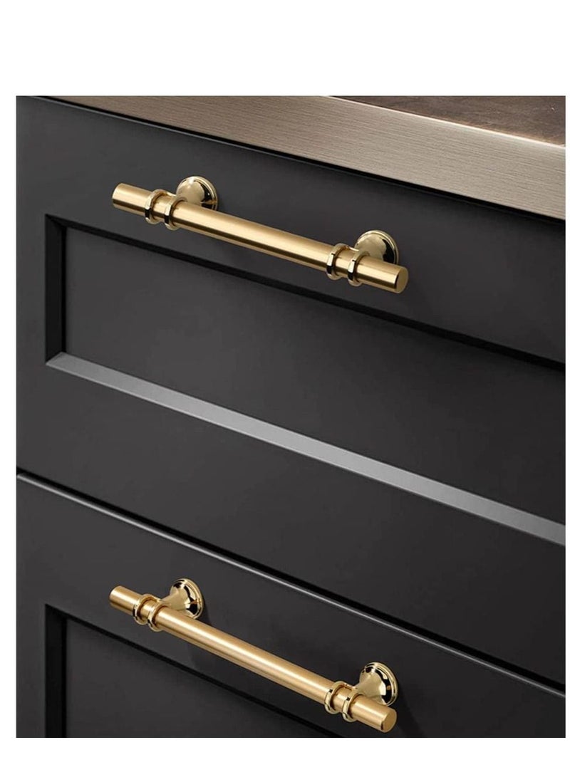 Kitchen Wardrobe Handles with Screws Zinc Alloy Cabinet Cupboard Handle Pull Handle Door Handle Set for Kitchen Drawer Bedroom Furniture 2PCS 160mm