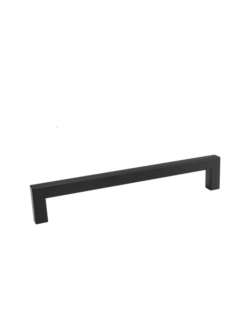 Cupboard Small Handle Closet Black Small Handle, Solid Square Cabinet Handle Black Furniture Pulls Hole Centers Black Cabinet Hrdware, Modern Bedroom Cabinet Handles 1 Pack