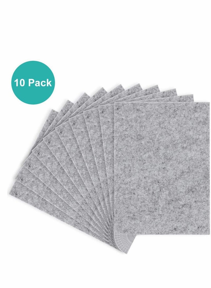 10 Pack Premium DIY Furniture Pads Furniture Felt Sheet for Hard Surfaces Floor Protector Pads 14 * 20cm