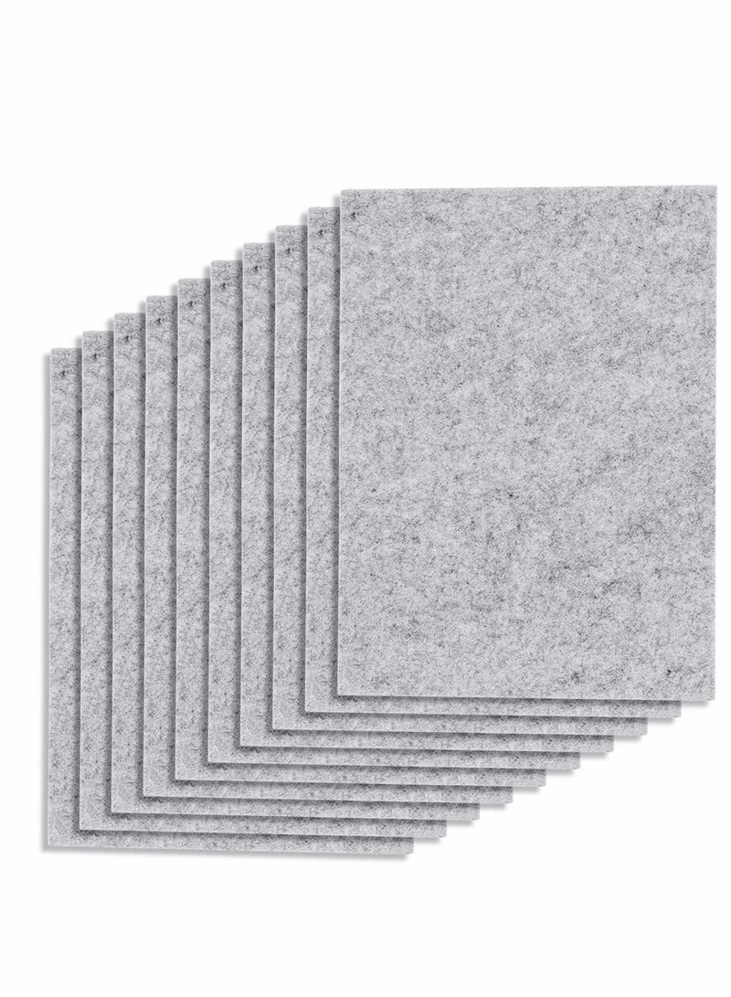 10 Pack Premium DIY Furniture Pads Furniture Felt Sheet for Hard Surfaces Floor Protector Pads 14 * 20cm