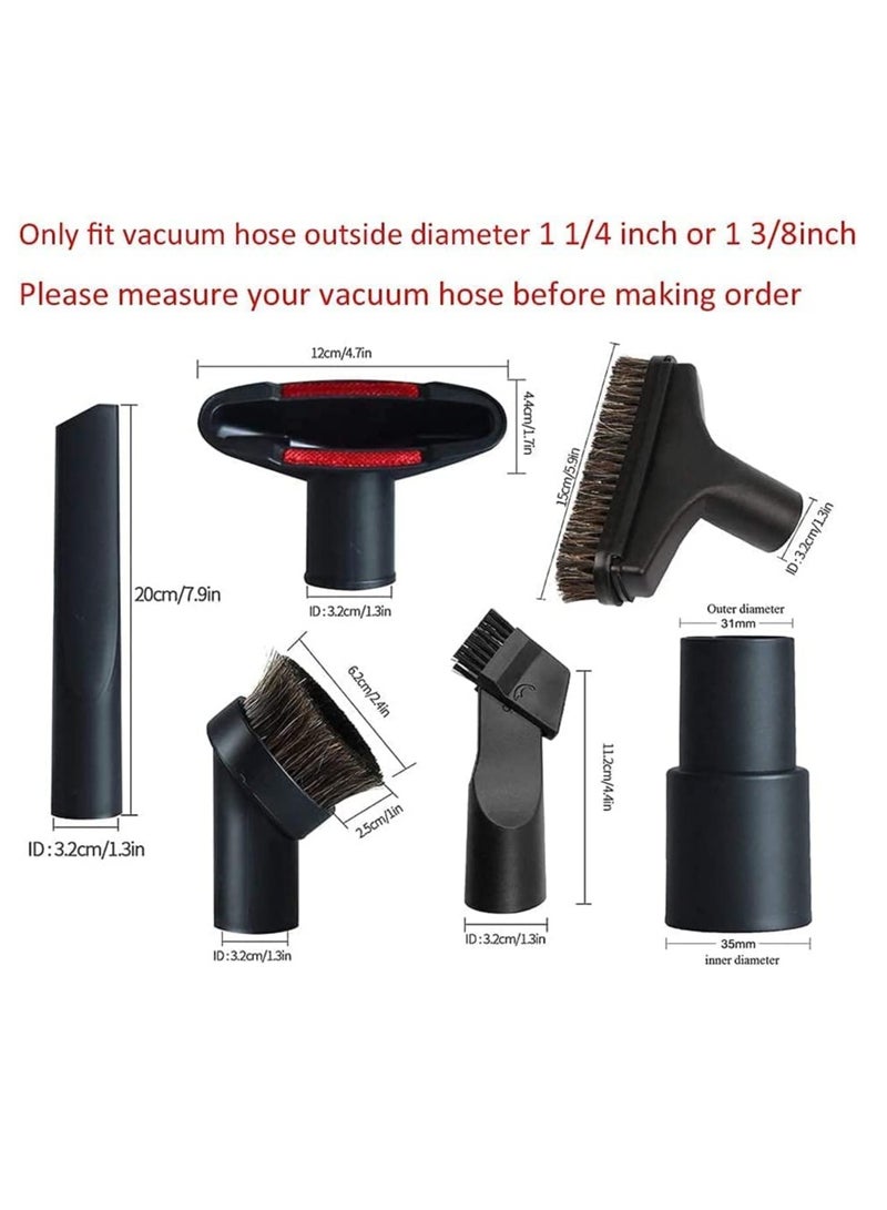 Brush Accessories Kit Set Compatible with D-yson Inner Diameter 32mm to Inner Diameter 35mm European Version Vacuum Cleaner Replacement Attachment Gadget Accessories