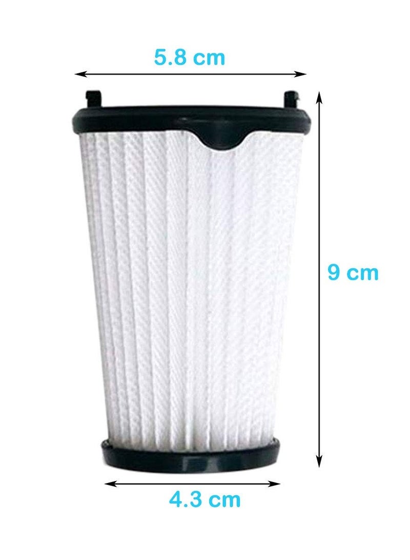 Replacement Filters with AEG Ergorapido Vacuum Cleaner,HEPA Fabric Vacuum Filter for AEG CX7 CX7-2 AEF150 Vacuum Cleaner(4-Pack)