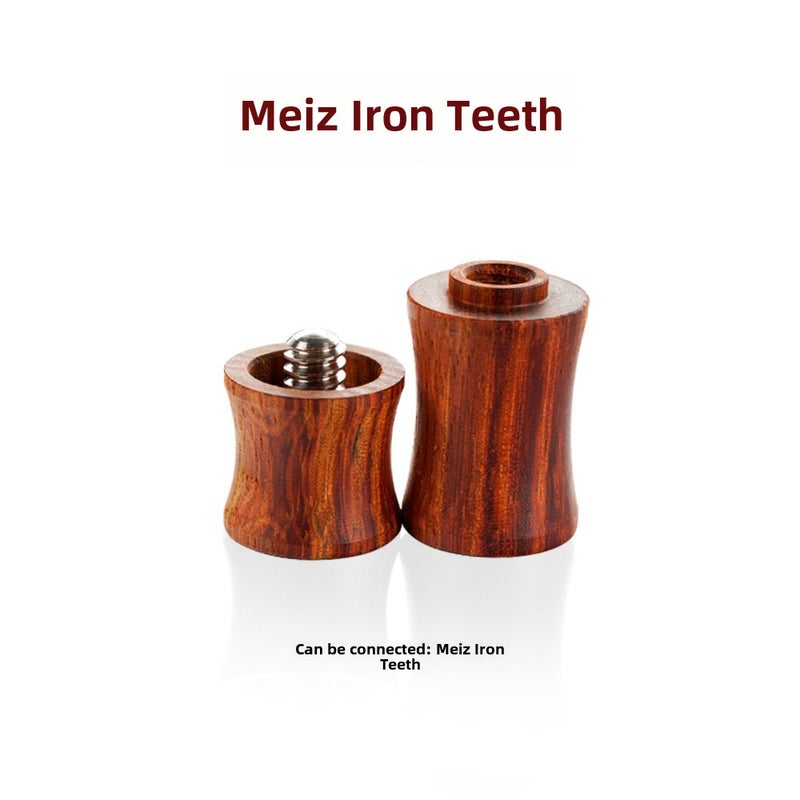 Solid Wood Billiard Cue Mid Wheel Protective CapNepal small leaf sandalwood meiz iron tooth Nepal small leaf sandalwood meiz iron tooth