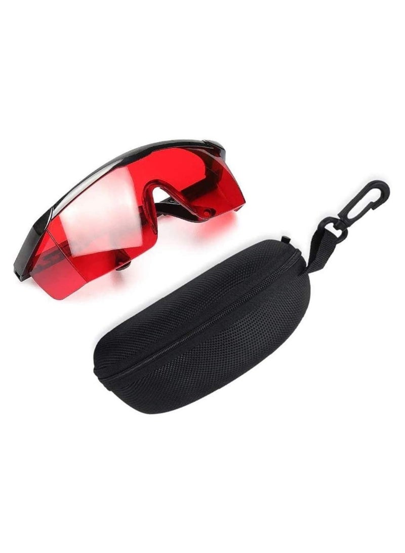 Red Laser Goggles Laser Protective Glasses Anti Laser Safety Glasses Eyes Protection Eyewear for Industrial Use