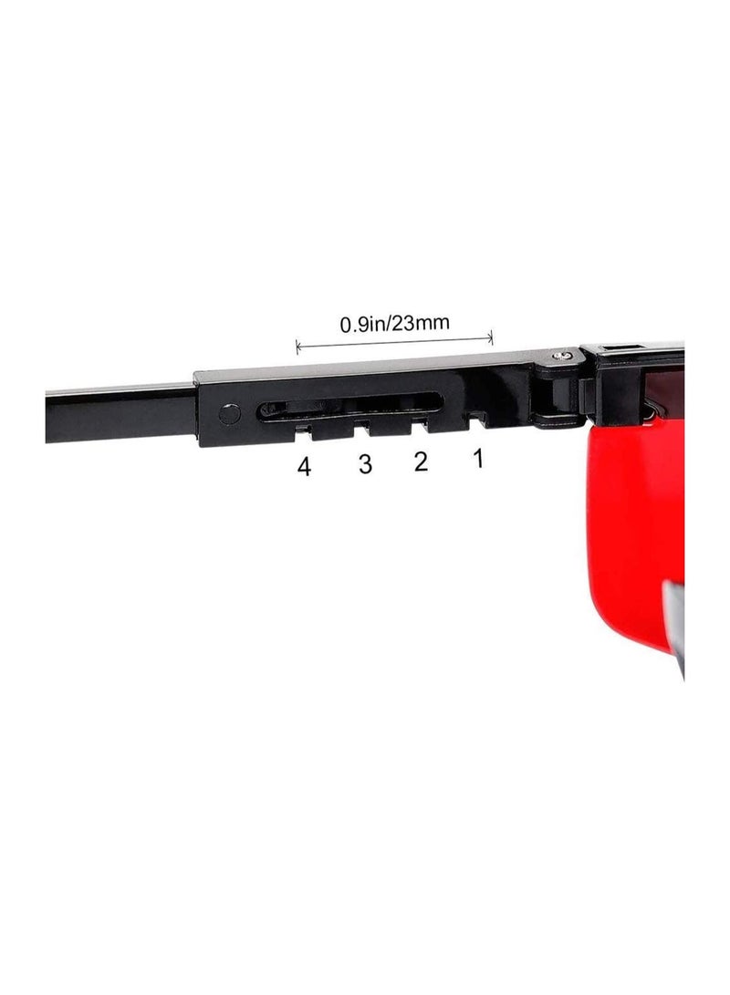 Red Laser Goggles Laser Protective Glasses Anti Laser Safety Glasses Eyes Protection Eyewear for Industrial Use