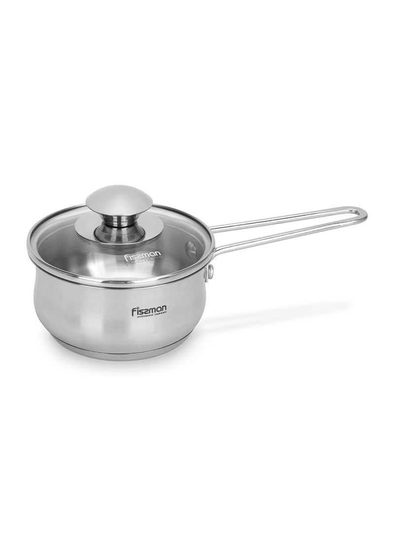 Saucepan 600mL with Glass Lid, Gulliver Series with Induction Bottom