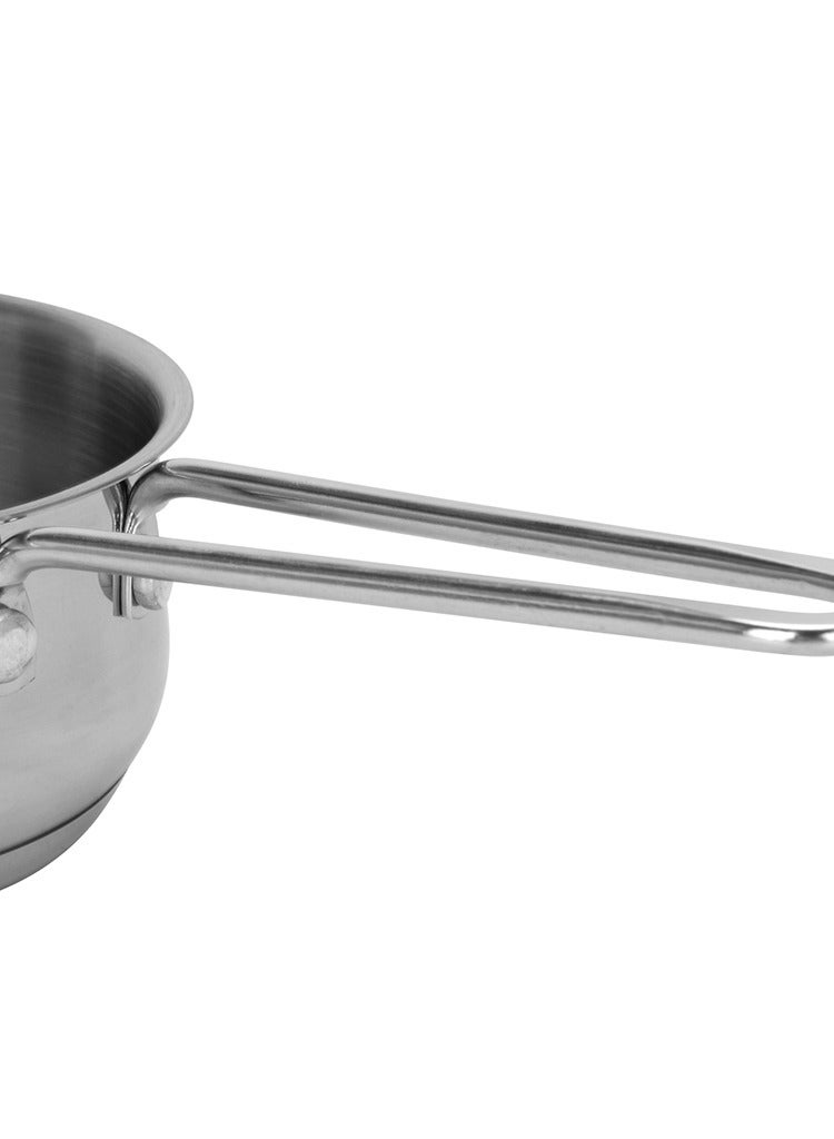 Saucepan 600mL with Glass Lid, Gulliver Series with Induction Bottom