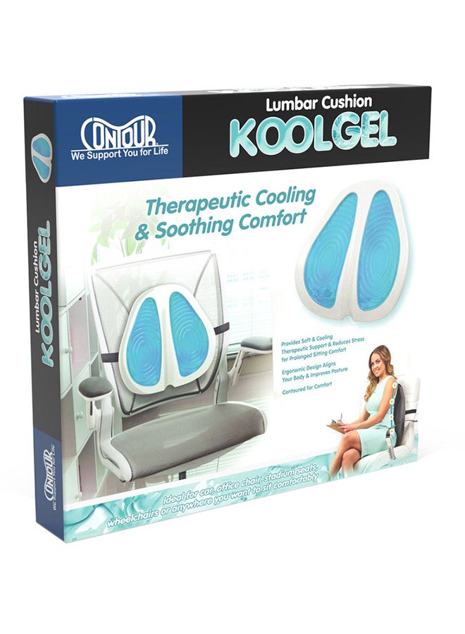 Lumbar Koolgel Cushion  Cooling & Soothing Comfort