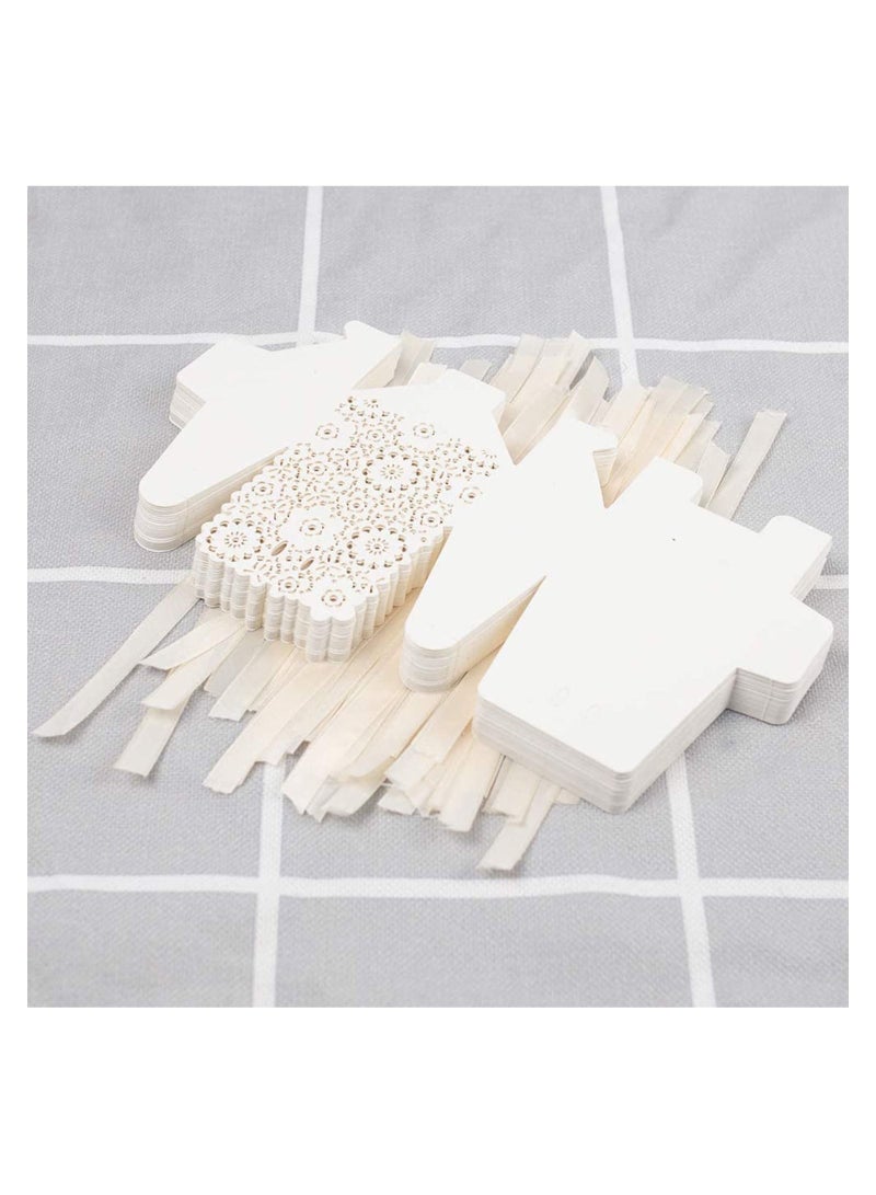 Party Favor Box, Floral Favor Boxes, 50PCS Mini White Paper Laser Cut Gift Candy Box, Wedding European Hollow Candy Box for Bridal Shower Baby Birthday Party