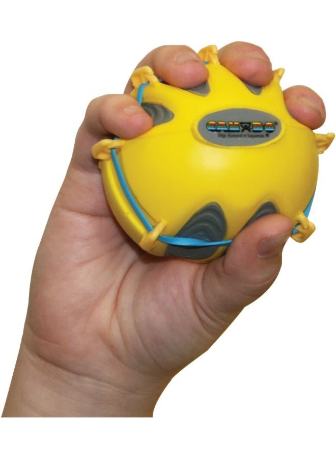 Digi-Extend And Squeeze Hand Exerciser Resistance/Colour: Extra Light/Yellow Size: Medium