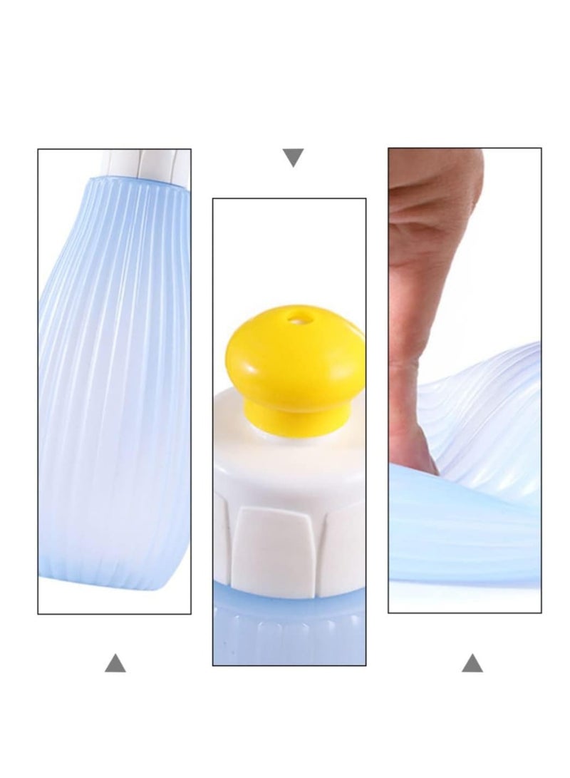 2pcs Cleaning Spray Bottle Perineal Irrigation Bottle Cleansing Bottle Peri Wash Squeeze Bottles Enema Cleaner For Women Handheld Bidet