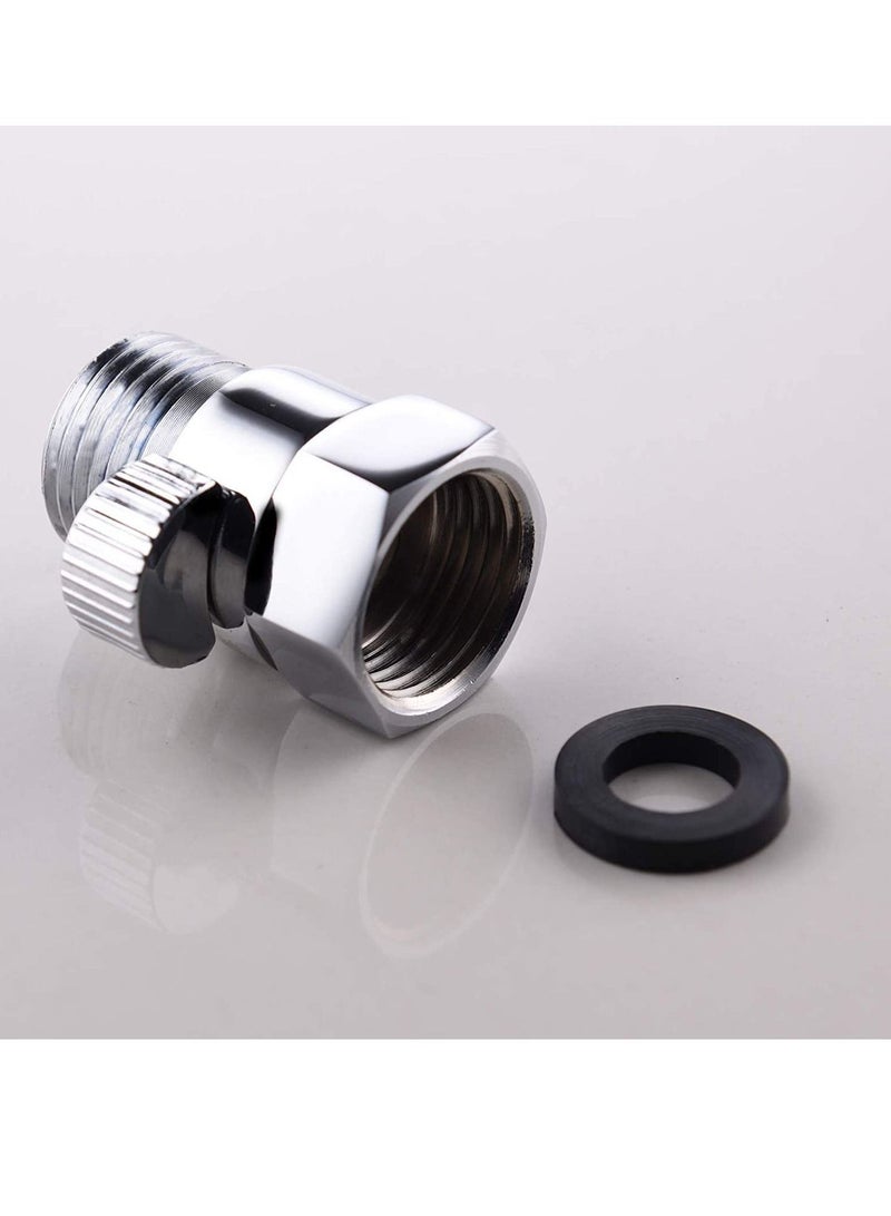 Shower On Off Valve, Brass Shower Head Hose Adapter, Faucet Diverter Compression Shut Off Valve 1/2, KES Shower Shut Off Valve