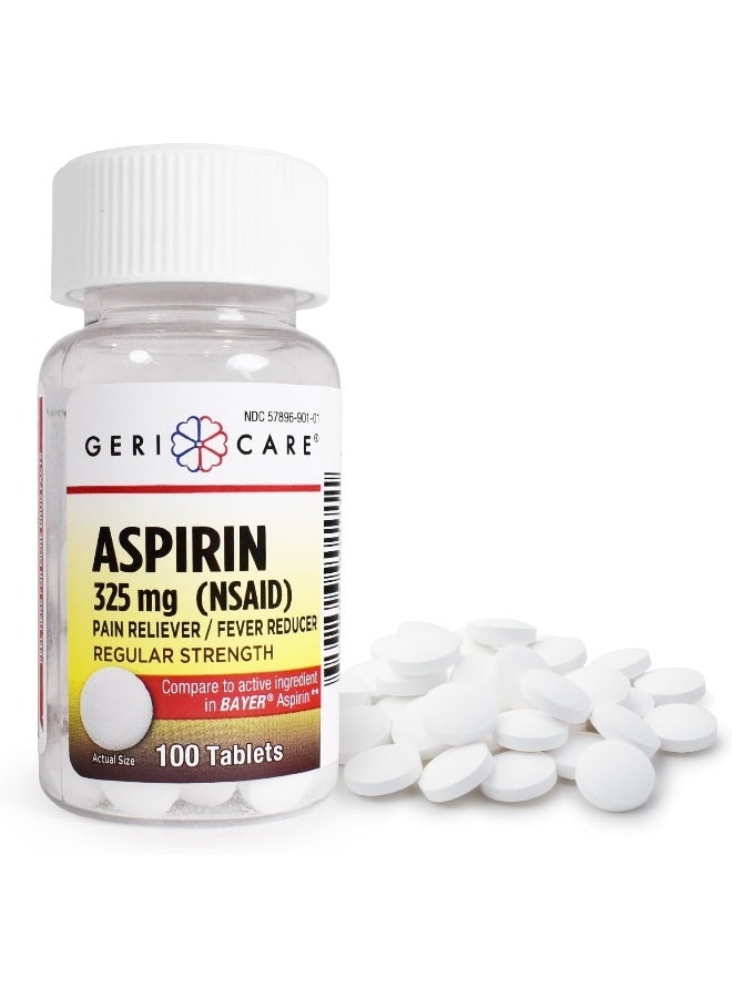 Bottled Aspirin 325Mg 100 Count Bottle (Pack Of 1)