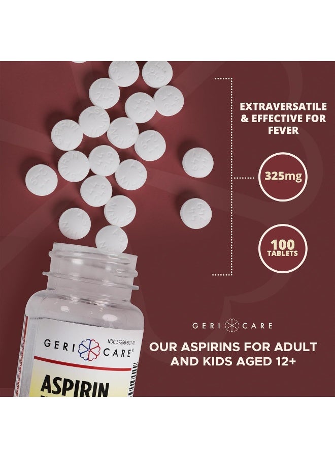 Bottled Aspirin 325Mg 100 Count Bottle (Pack Of 1)